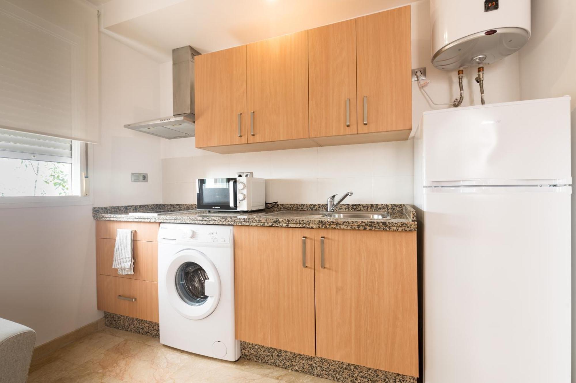 Teatro Suites Malaga City Flat Buitenkant foto