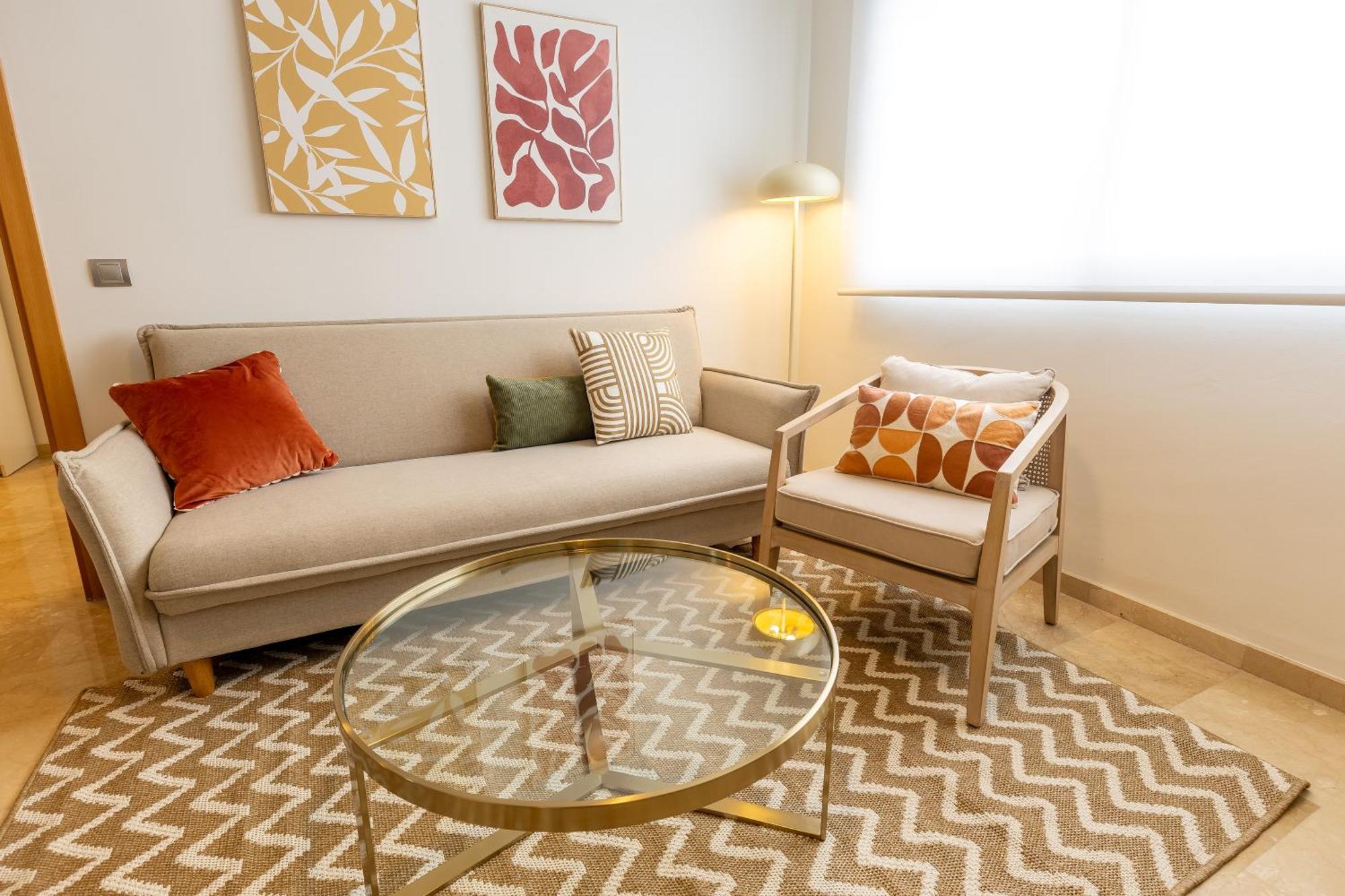 Teatro Suites Malaga City Flat Buitenkant foto